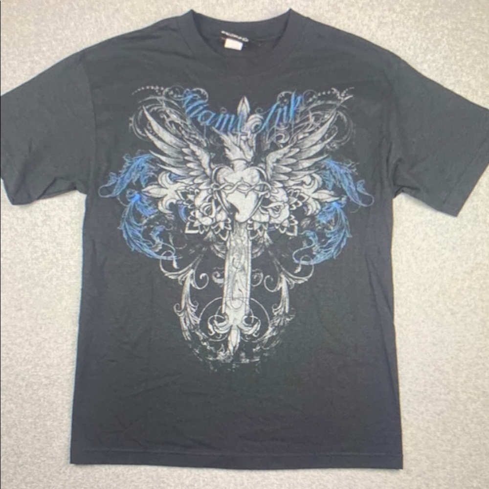 Miami Black and Blue Graphic T-Shirt